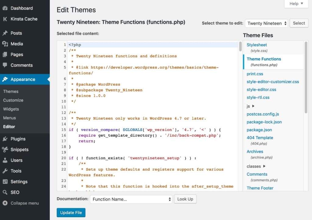 WordPress外观编辑器 WordPress外观编辑器