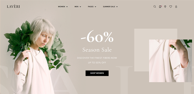 Lavari WooCommerce 主题