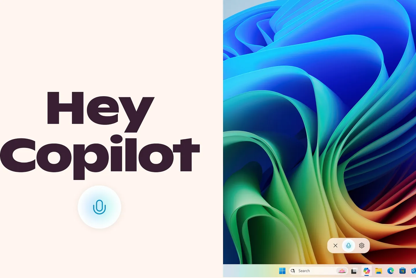 微软开始在 Windows 中测试“嘿,Copilot!”
